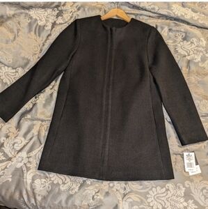 Nine West Black dress coat size Small NWT